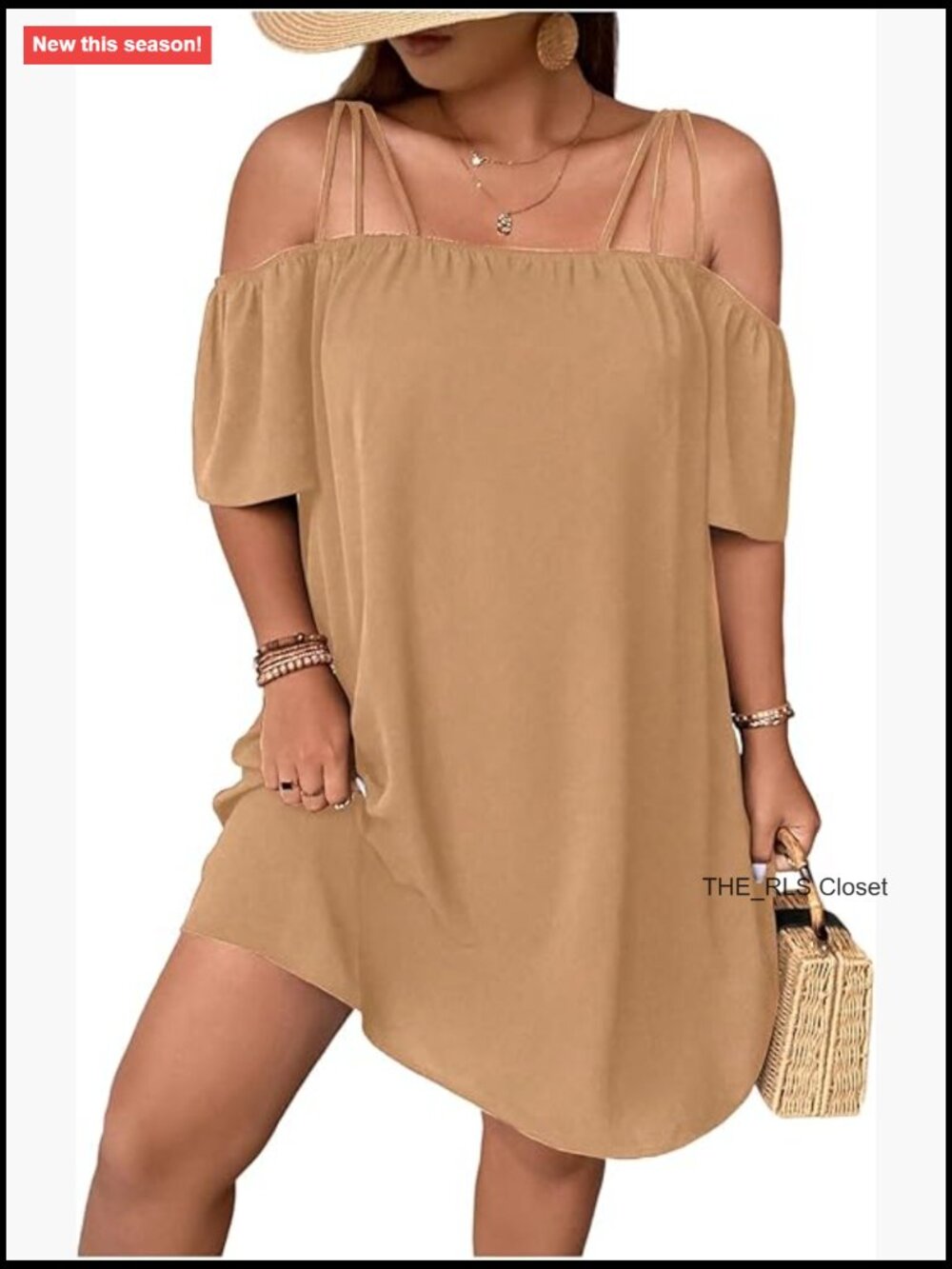 Polyester Off Shoulder Short Sleeve Casual Summer Dress Plus Size